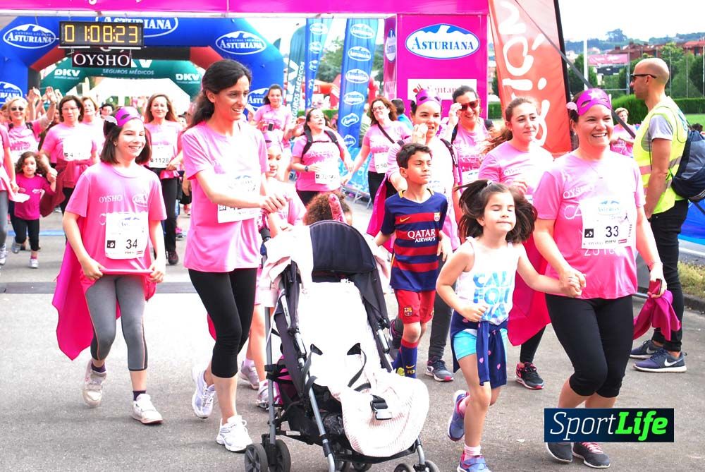 Carrera de la Mujer Gijón meta 6 (de 1h 01 a 1h 10)