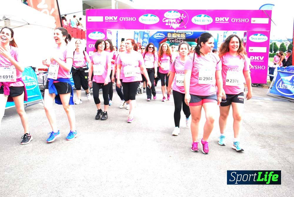 Carrera de la Mujer Gijón meta 6 (de 1h 01 a 1h 10)
