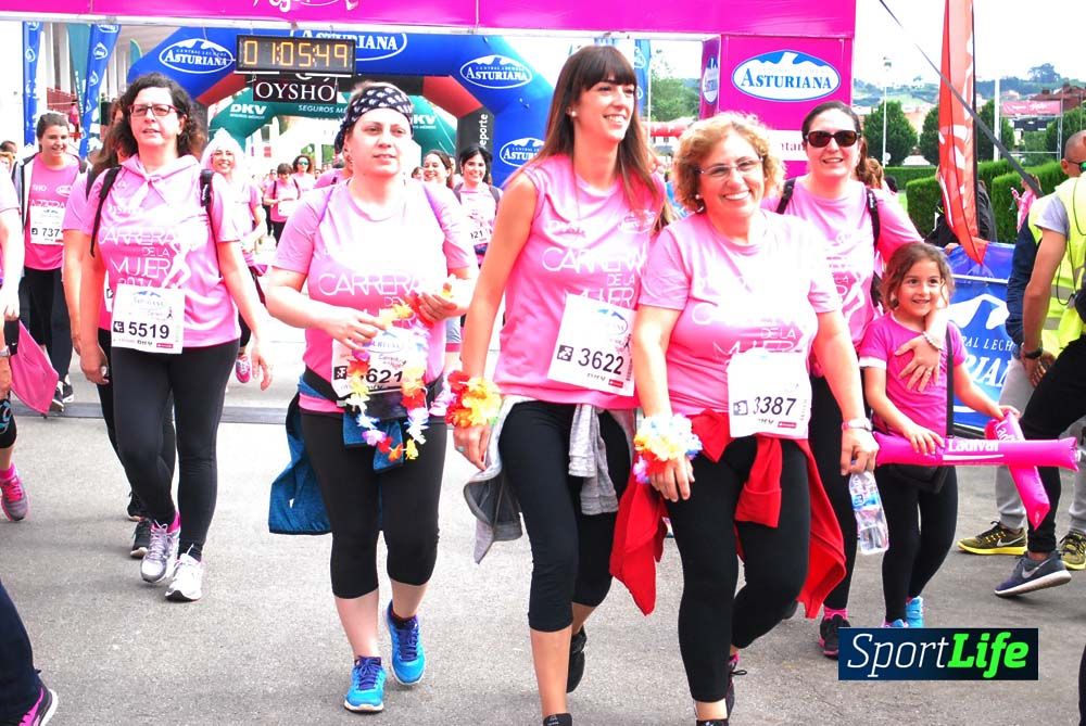 Carrera de la Mujer Gijón meta 6 (de 1h 01 a 1h 10)