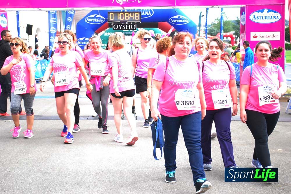 Carrera de la Mujer Gijón meta 6 (de 1h 01 a 1h 10)