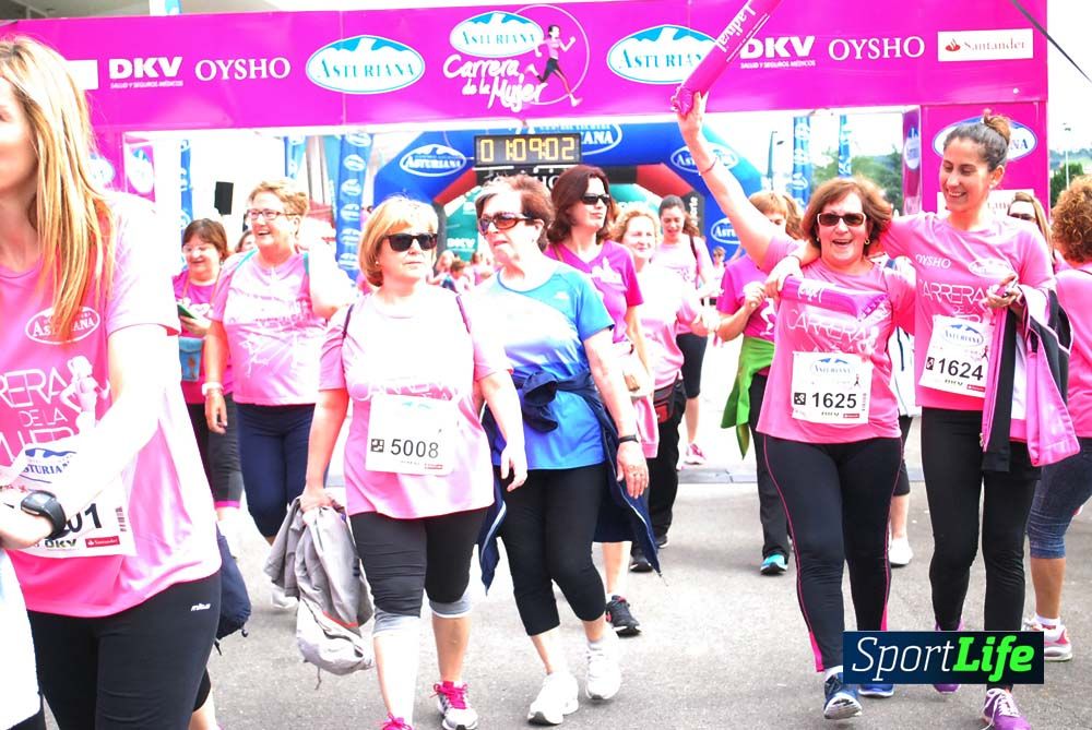 Carrera de la Mujer Gijón meta 6 (de 1h 01 a 1h 10)