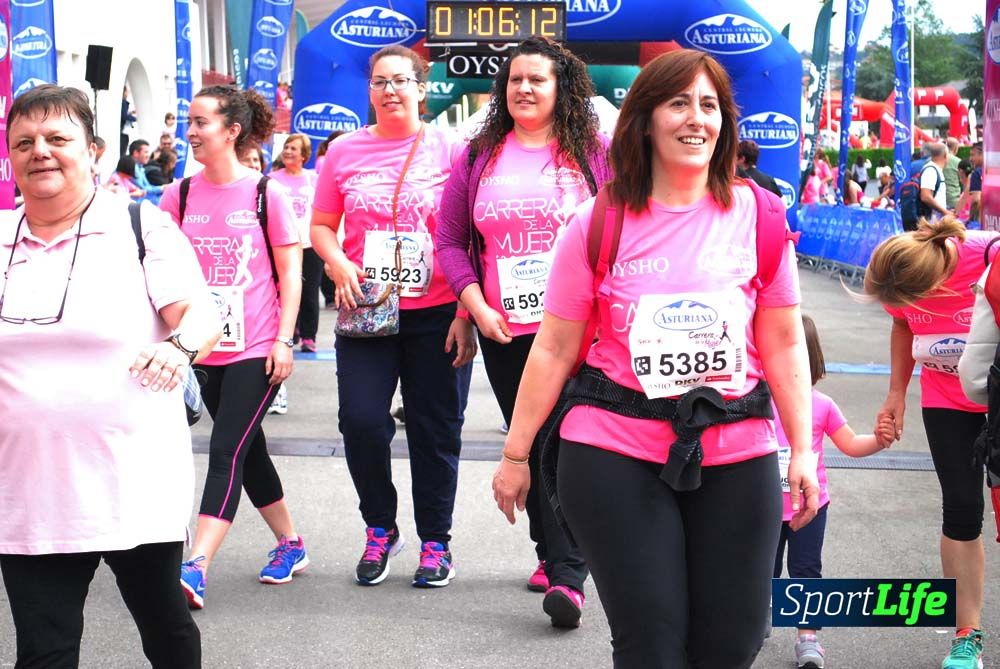 Carrera de la Mujer Gijón meta 6 (de 1h 01 a 1h 10)