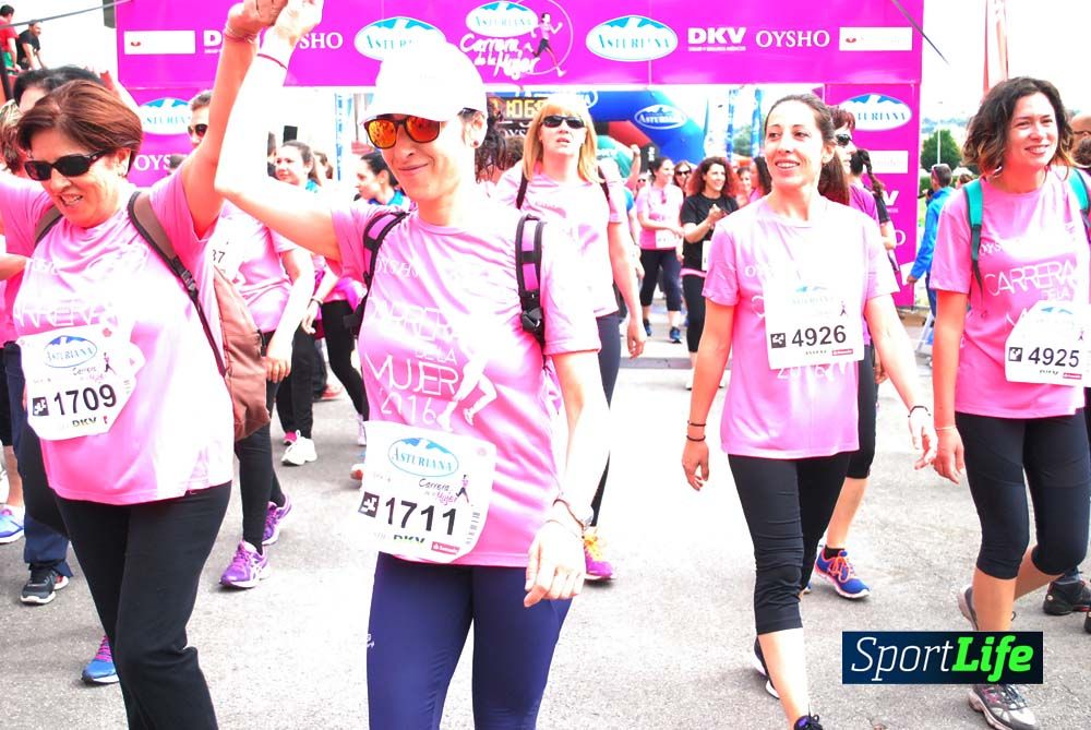 Carrera de la Mujer Gijón meta 6 (de 1h 01 a 1h 10)