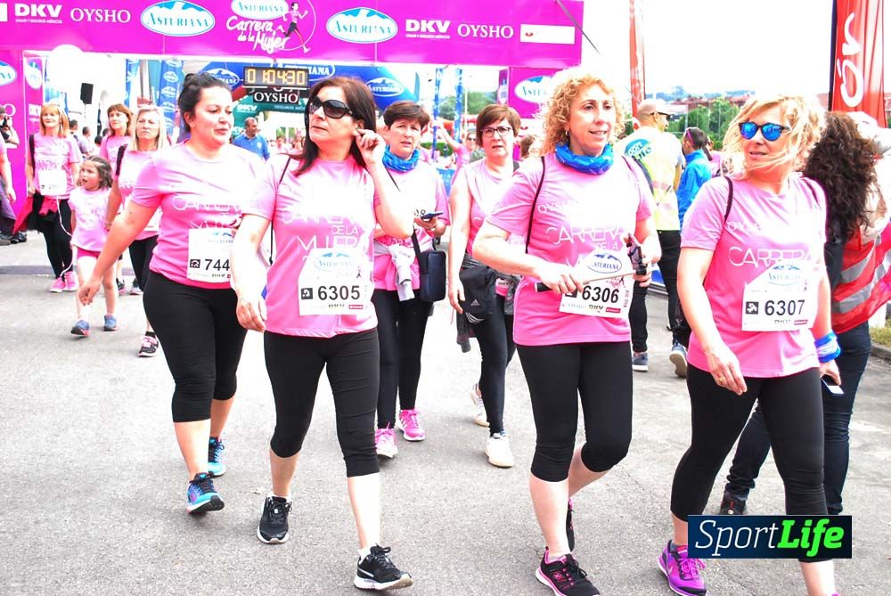 Carrera de la Mujer Gijón meta 6 (de 1h 01 a 1h 10)