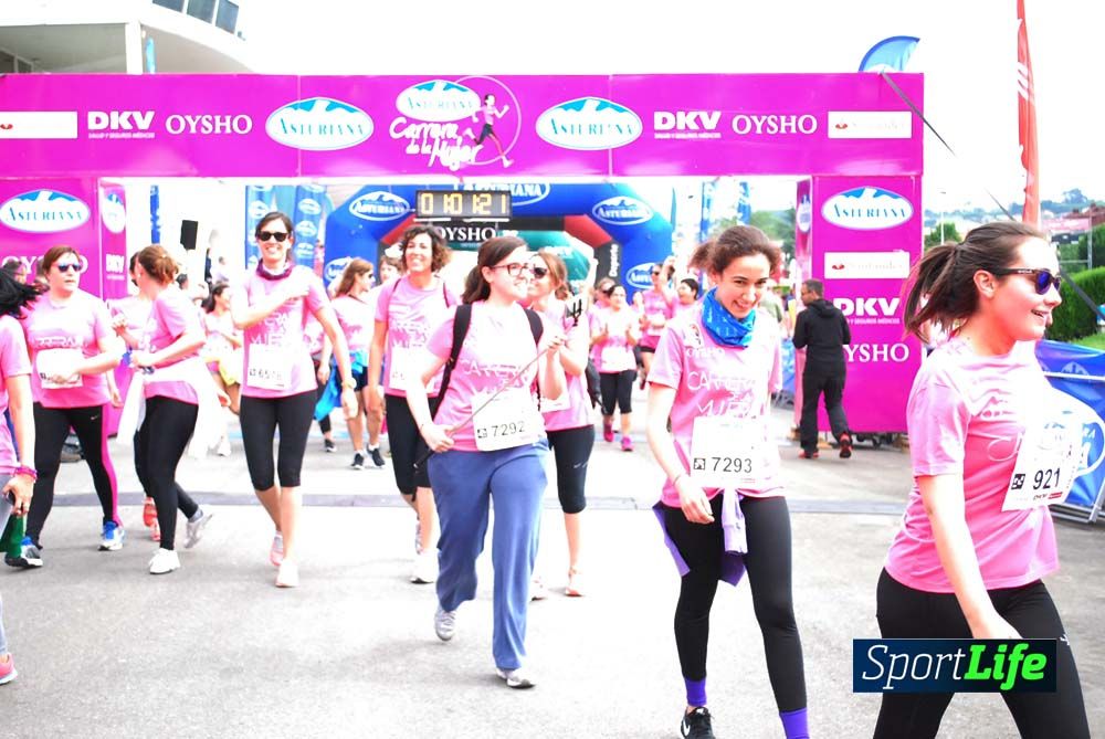 Carrera de la Mujer Gijón meta 6 (de 1h 01 a 1h 10)