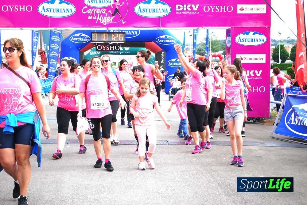 Carrera de la Mujer Gijón meta 6 (de 1h 01 a 1h 10)