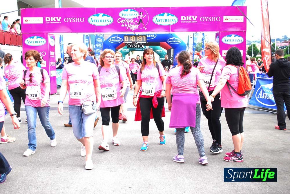 Carrera de la Mujer Gijón meta 6 (de 1h 01 a 1h 10)