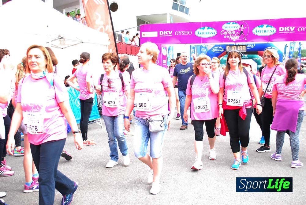 Carrera de la Mujer Gijón meta 6 (de 1h 01 a 1h 10)