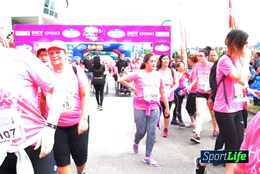Carrera de la Mujer Gijón meta 6 (de 1h 01 a 1h 10)