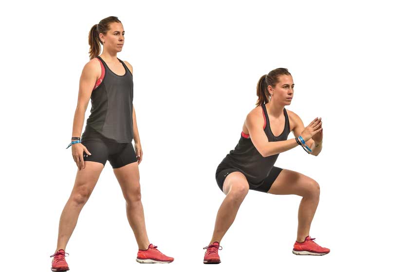 ¡Circuito quemapiernas! Segunda sesión del workout Sport Life julio