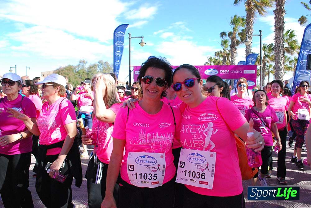 Carrera de la Mujer Valencia 2016: meta (de 1:22 a 1:32)