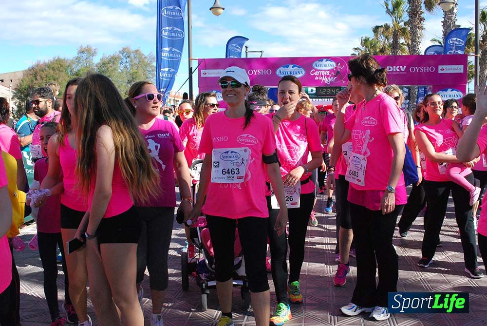 Carrera de la Mujer Valencia 2016: meta (de 1:22 a 1:32)