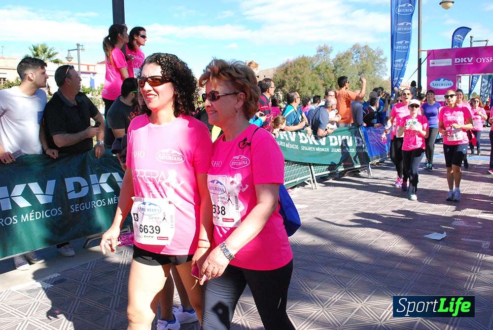 Carrera de la Mujer Valencia 2016: meta (de 1:22 a 1:32)