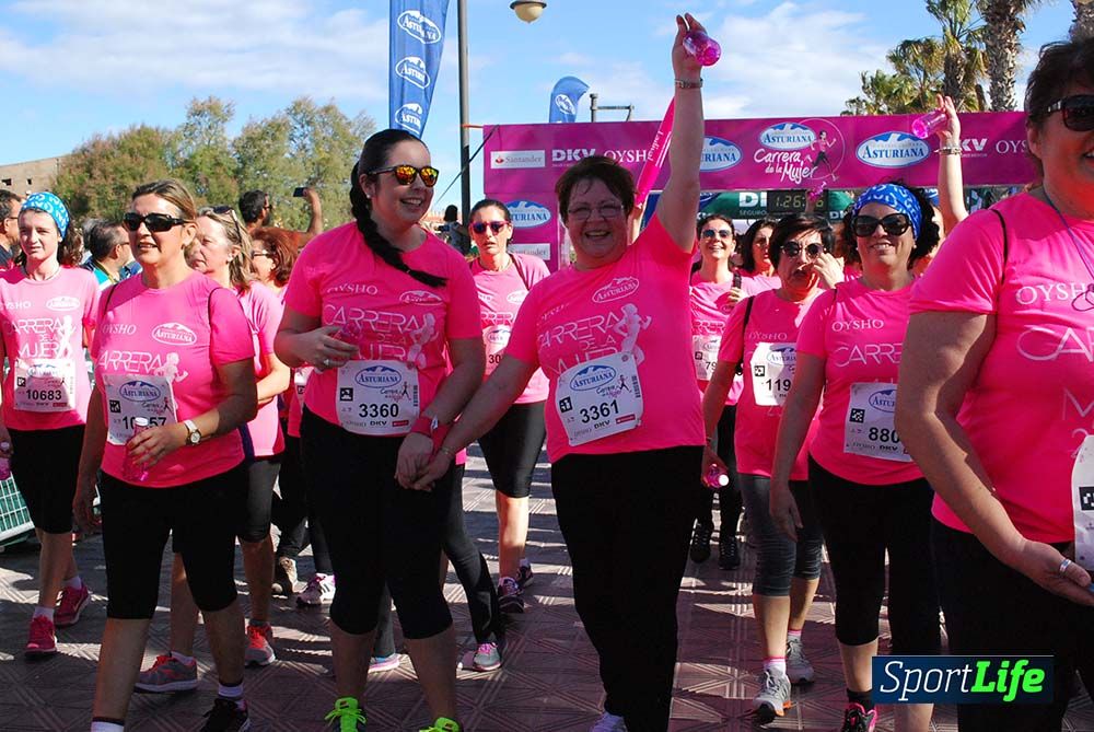 Carrera de la Mujer Valencia 2016: meta (de 1:22 a 1:32)