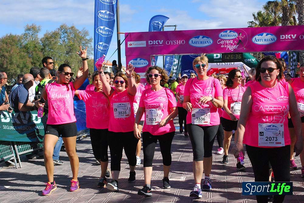 Carrera de la Mujer Valencia 2016: meta (de 1:22 a 1:32)