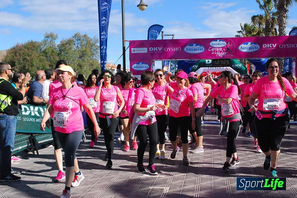 Carrera de la Mujer Valencia 2016: meta (de 1:22 a 1:32)