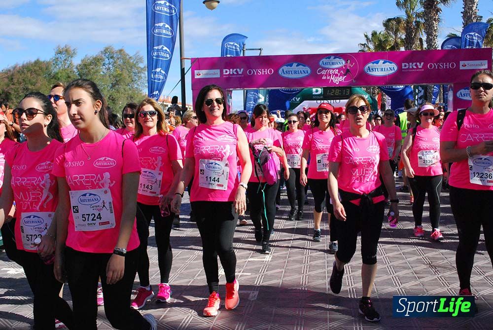 Carrera de la Mujer Valencia 2016: meta (de 1:22 a 1:32)