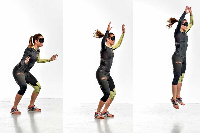 Ponte el antifaz... ¡y a entrenar! Primer workout de septiembre