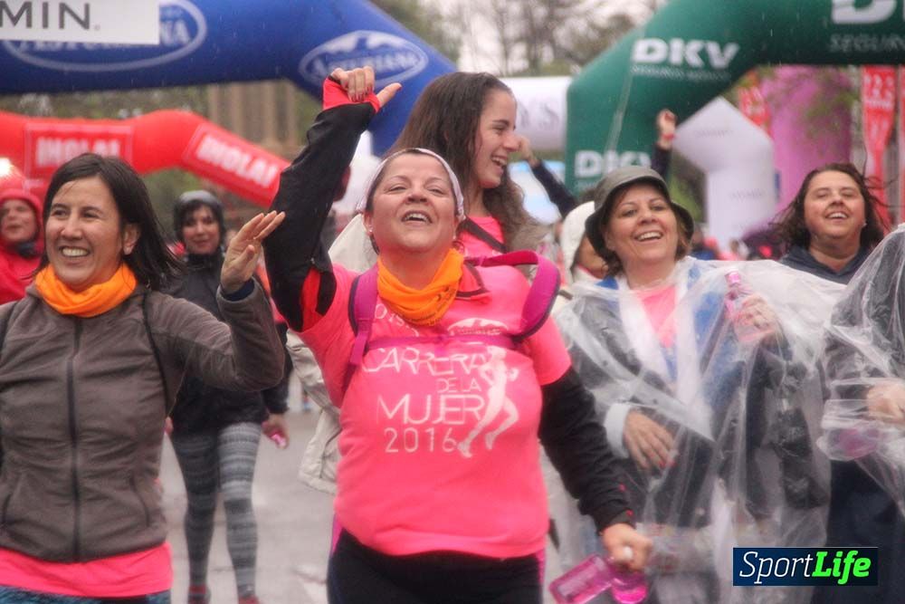 Carrera de la Mujer Madrid meta 5 Arco derecho de 10.16 a 10.33