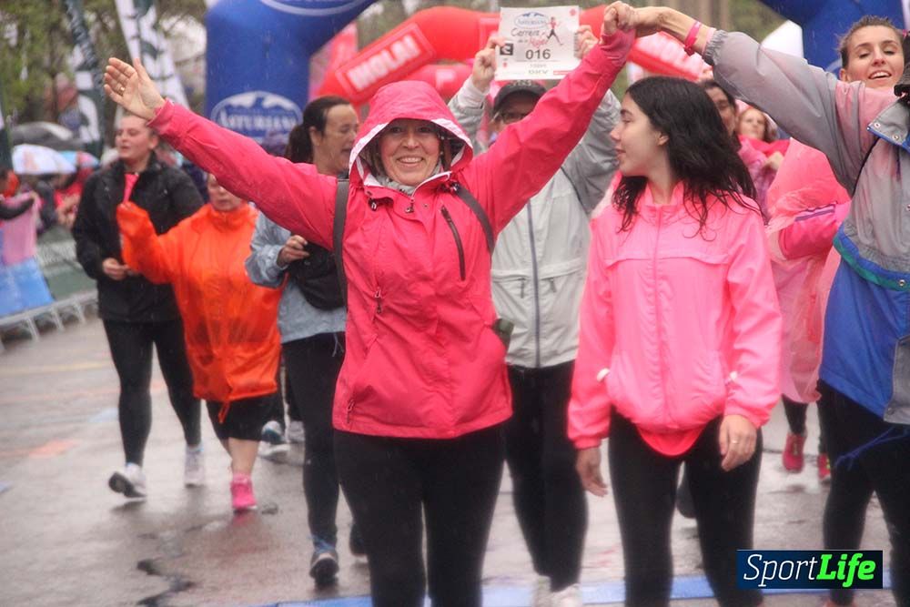 Carrera de la Mujer Madrid meta 5 Arco derecho de 10.16 a 10.33