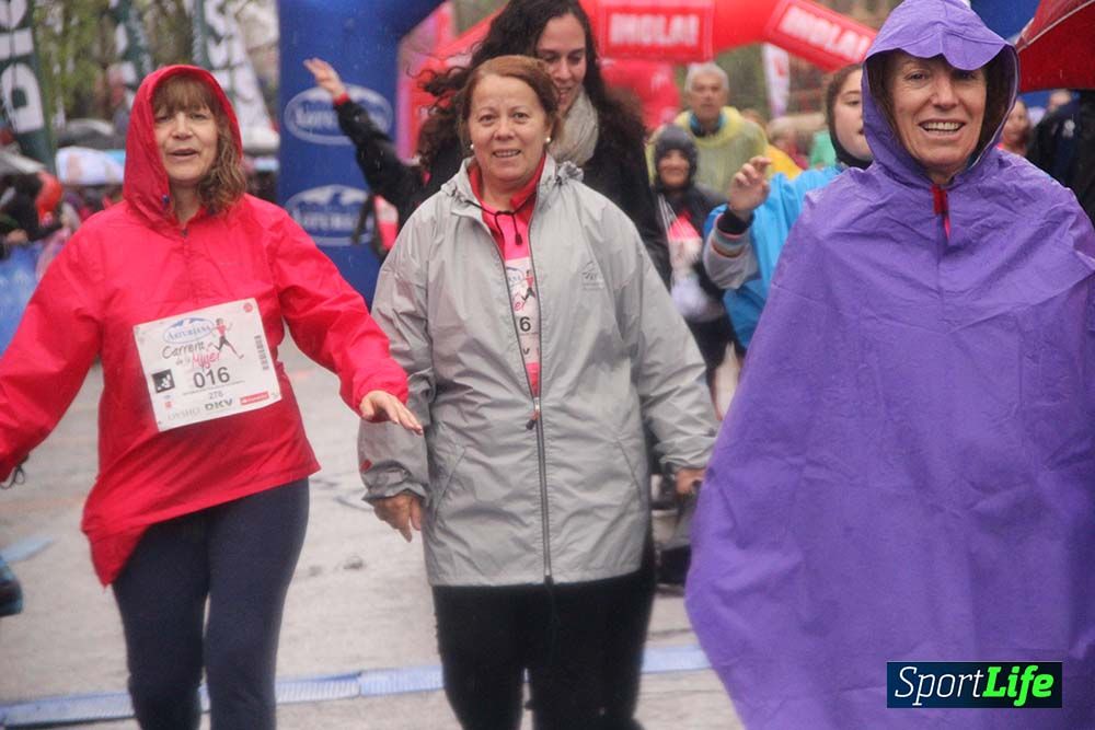 Carrera de la Mujer Madrid meta 5 Arco derecho de 10.16 a 10.33