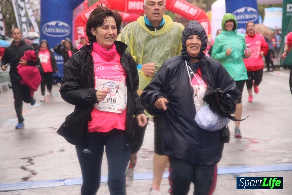 Carrera de la Mujer Madrid meta 5 Arco derecho de 10.16 a 10.33
