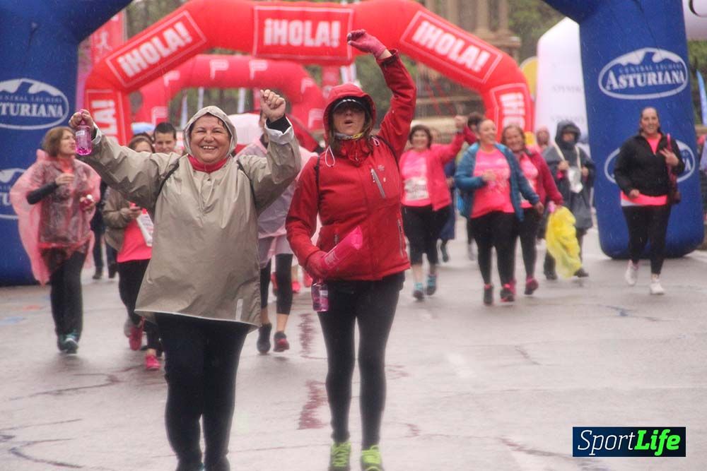 Carrera de la Mujer Madrid meta 5 Arco derecho de 10.16 a 10.33