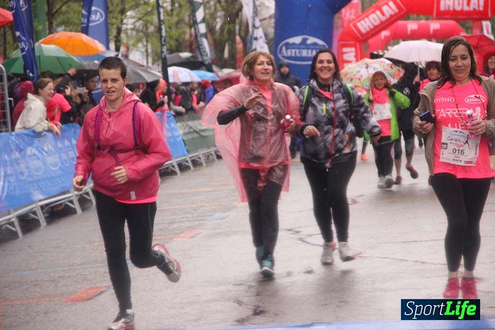Carrera de la Mujer Madrid meta 5 Arco derecho de 10.16 a 10.33