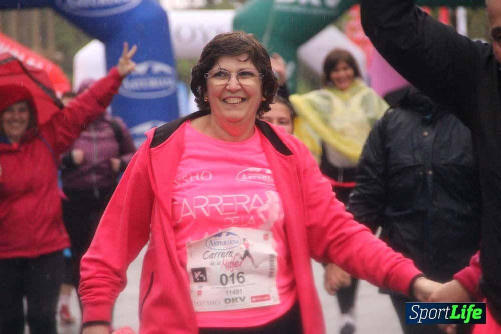 Carrera de la Mujer Madrid meta 5 Arco derecho de 10.16 a 10.33