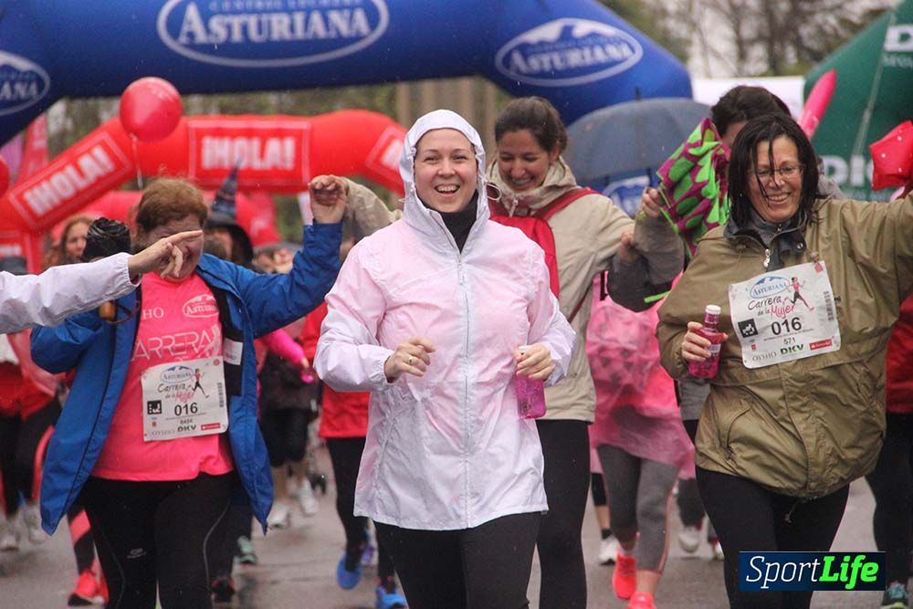 Carrera de la Mujer Madrid meta 5 Arco derecho de 10.16 a 10.33
