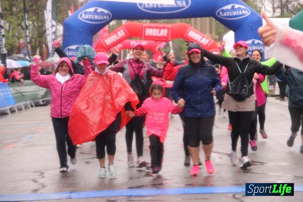 Carrera de la Mujer Madrid meta 5 Arco derecho de 10.16 a 10.33