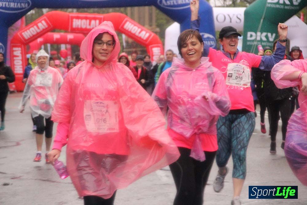 Carrera de la Mujer Madrid meta 5 Arco derecho de 10.16 a 10.33