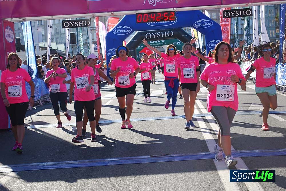 Carrera de la Mujer A Coruña meta 3 (de 00:40 a 00:45)