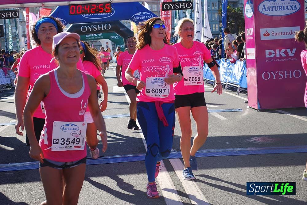 Carrera de la Mujer A Coruña meta 3 (de 00:40 a 00:45)
