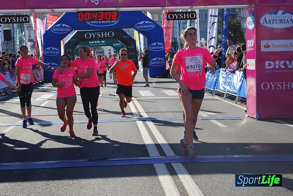 Carrera de la Mujer A Coruña meta 3 (de 00:40 a 00:45)