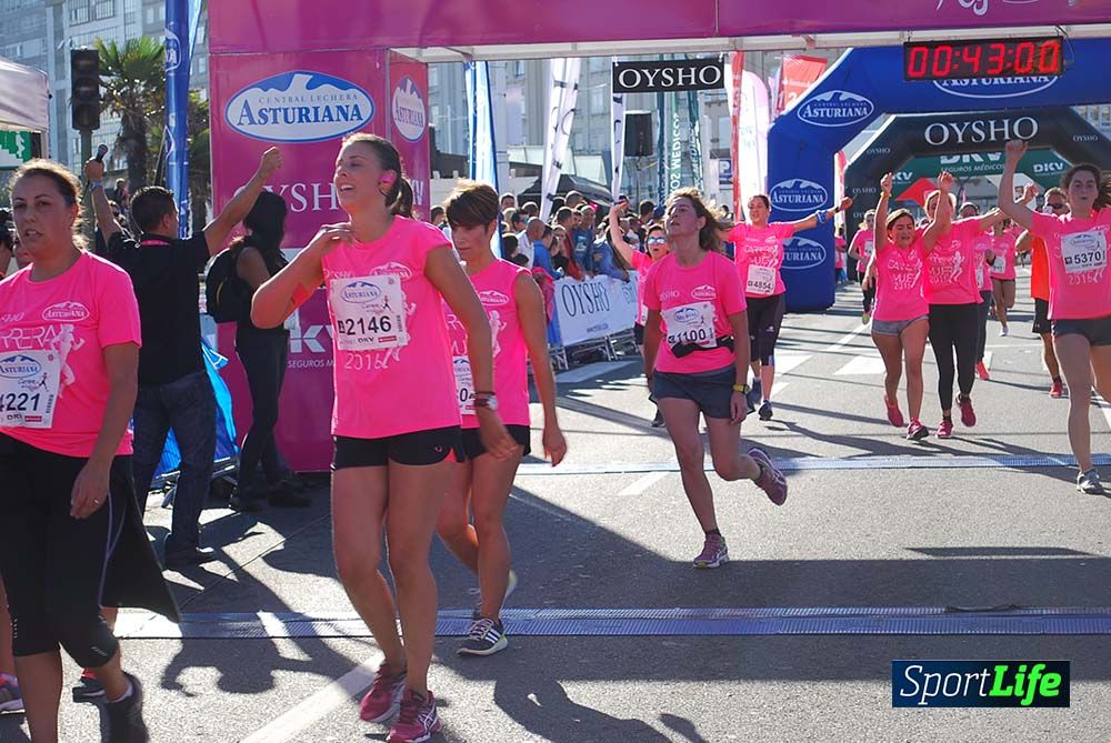 Carrera de la Mujer A Coruña meta 3 (de 00:40 a 00:45)