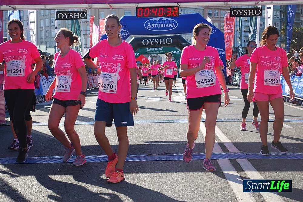 Carrera de la Mujer A Coruña meta 3 (de 00:40 a 00:45)