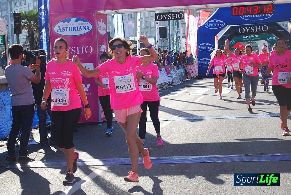 Carrera de la Mujer A Coruña meta 3 (de 00:40 a 00:45)