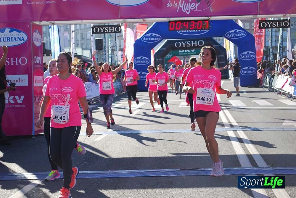 Carrera de la Mujer A Coruña meta 3 (de 00:40 a 00:45)