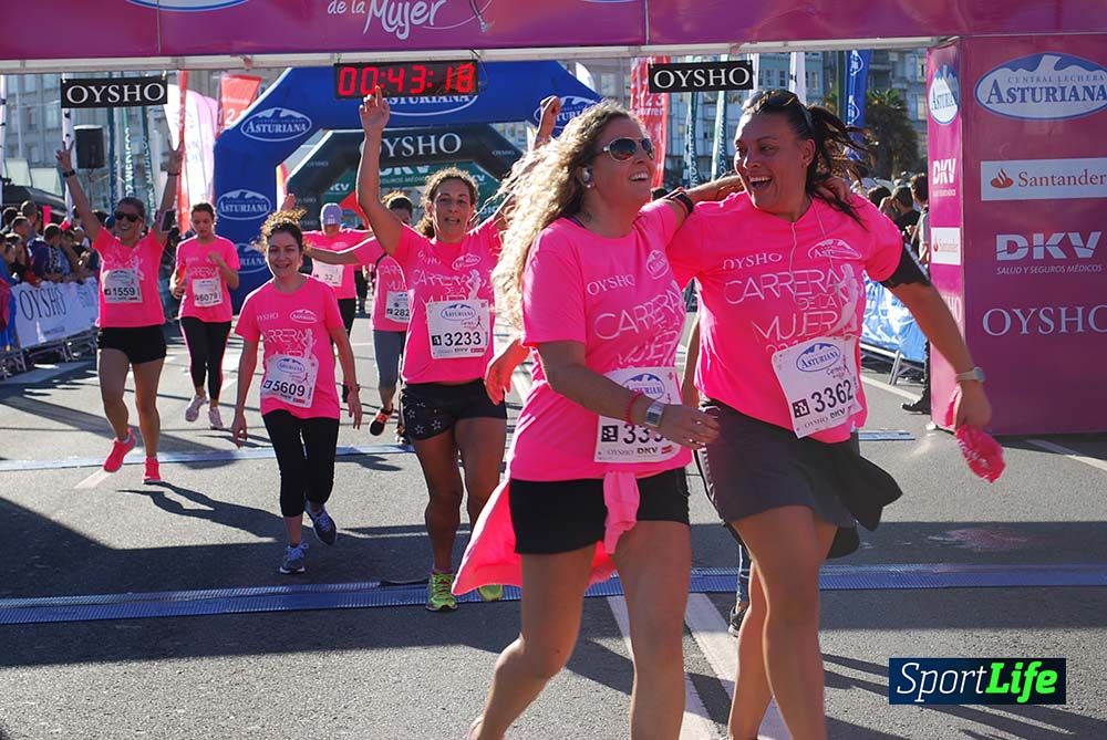 Carrera de la Mujer A Coruña meta 3 (de 00:40 a 00:45)