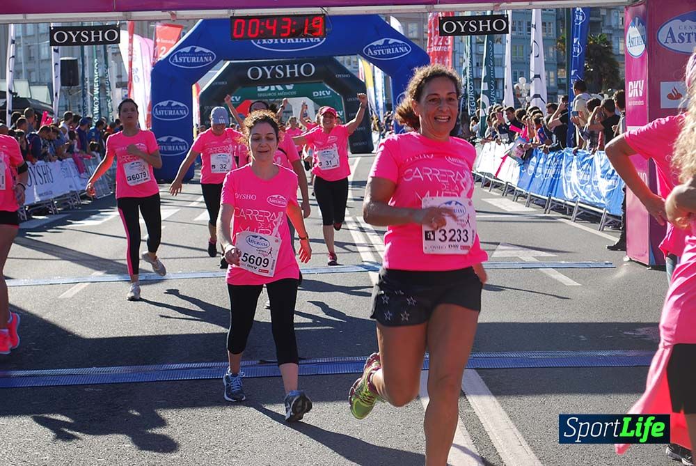Carrera de la Mujer A Coruña meta 3 (de 00:40 a 00:45)