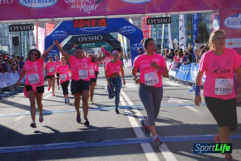 Carrera de la Mujer A Coruña meta 3 (de 00:40 a 00:45)