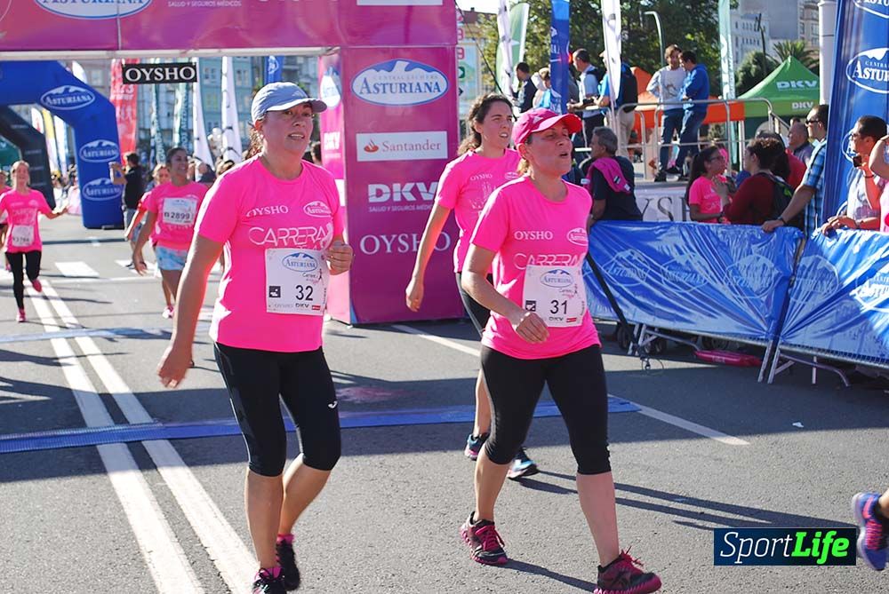 Carrera de la Mujer A Coruña meta 3 (de 00:40 a 00:45)