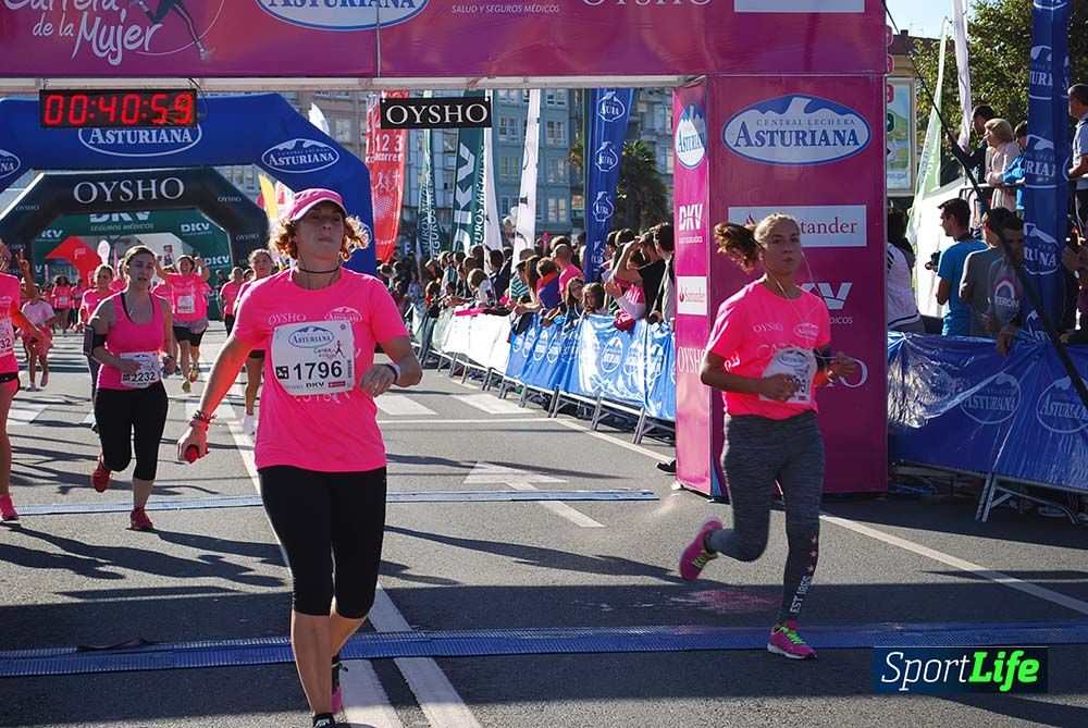 Carrera de la Mujer A Coruña meta 3 (de 00:40 a 00:45)