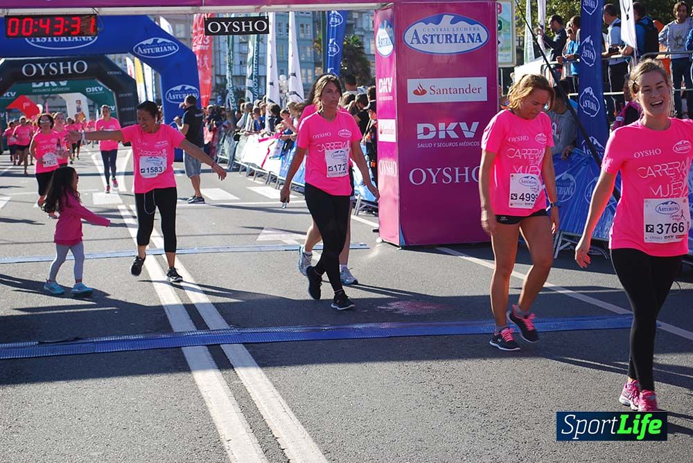 Carrera de la Mujer A Coruña meta 3 (de 00:40 a 00:45)
