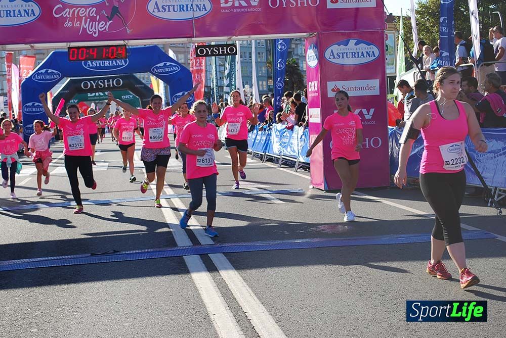 Carrera de la Mujer A Coruña meta 3 (de 00:40 a 00:45)