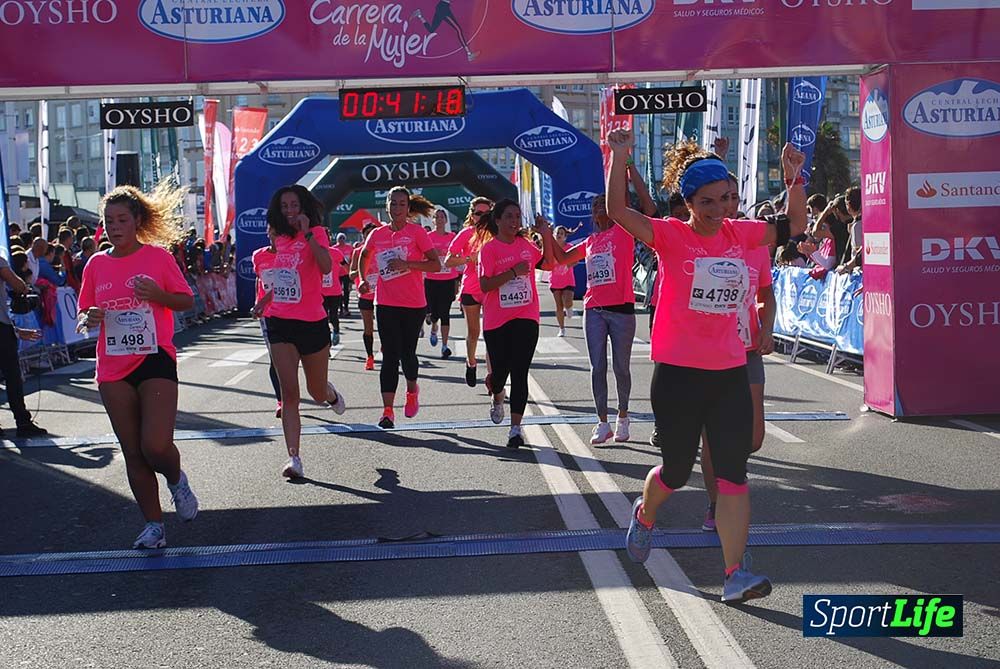 Carrera de la Mujer A Coruña meta 3 (de 00:40 a 00:45)