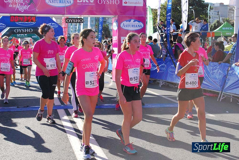 Carrera de la Mujer A Coruña meta 3 (de 00:40 a 00:45)
