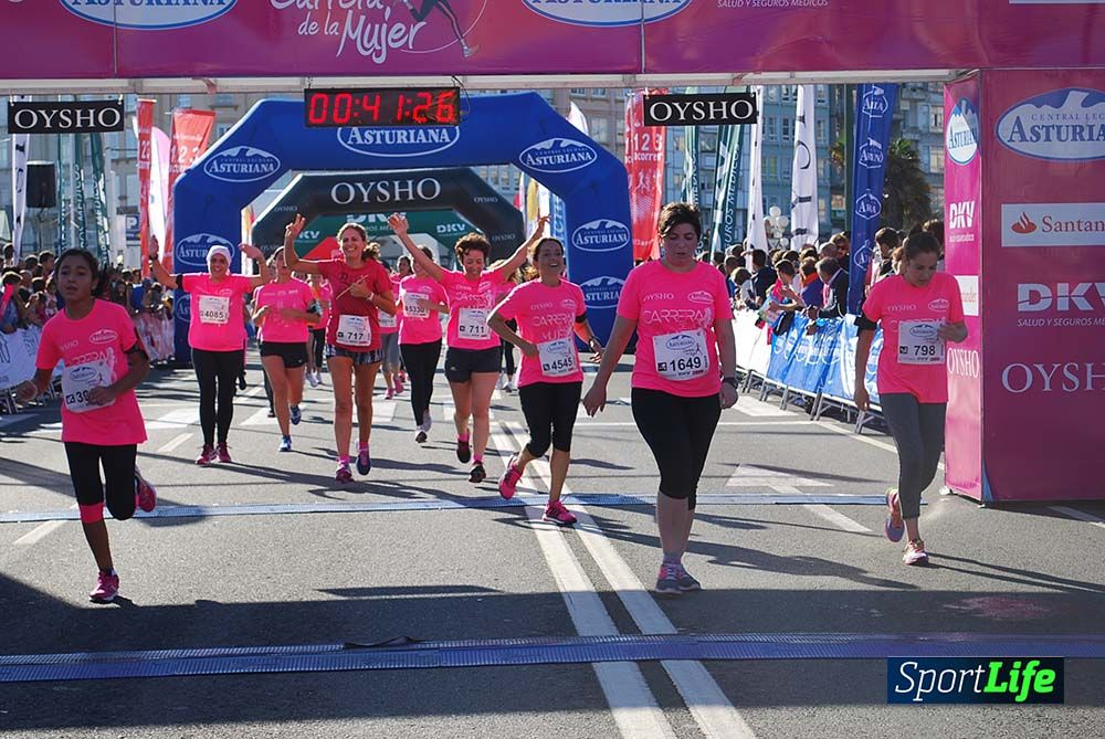 Carrera de la Mujer A Coruña meta 3 (de 00:40 a 00:45)