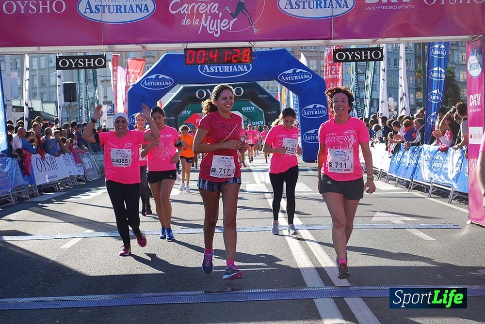 Carrera de la Mujer A Coruña meta 3 (de 00:40 a 00:45)
